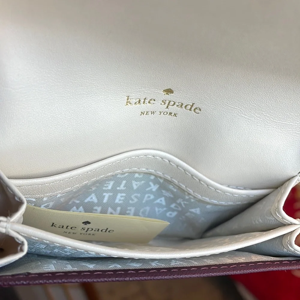 Kate Spade Grand Street Hayden Crossbody, Mikas Pond Christine & Spade Key Fob - Picture 14 of 17